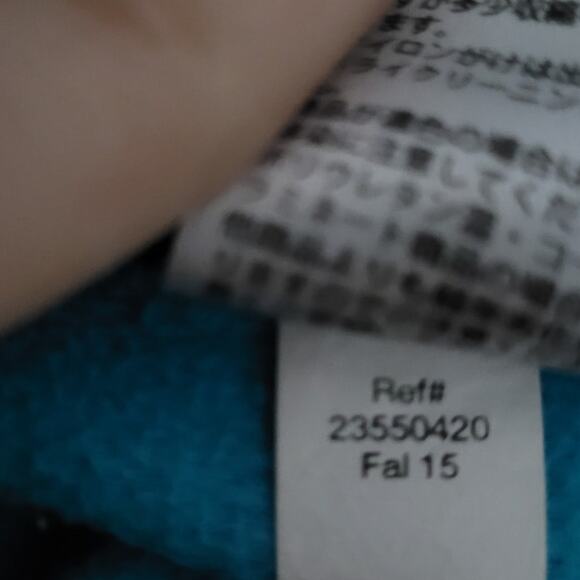 Eddie bauer polartec fleece quarter zip turquoise outdoor pullover xs womens - Picture 8 of 9